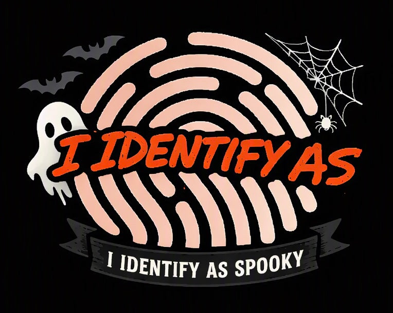 Funny Halloween T‑Shirts – Sarcastic, Anti‑Costume & Identity‑Based Humour