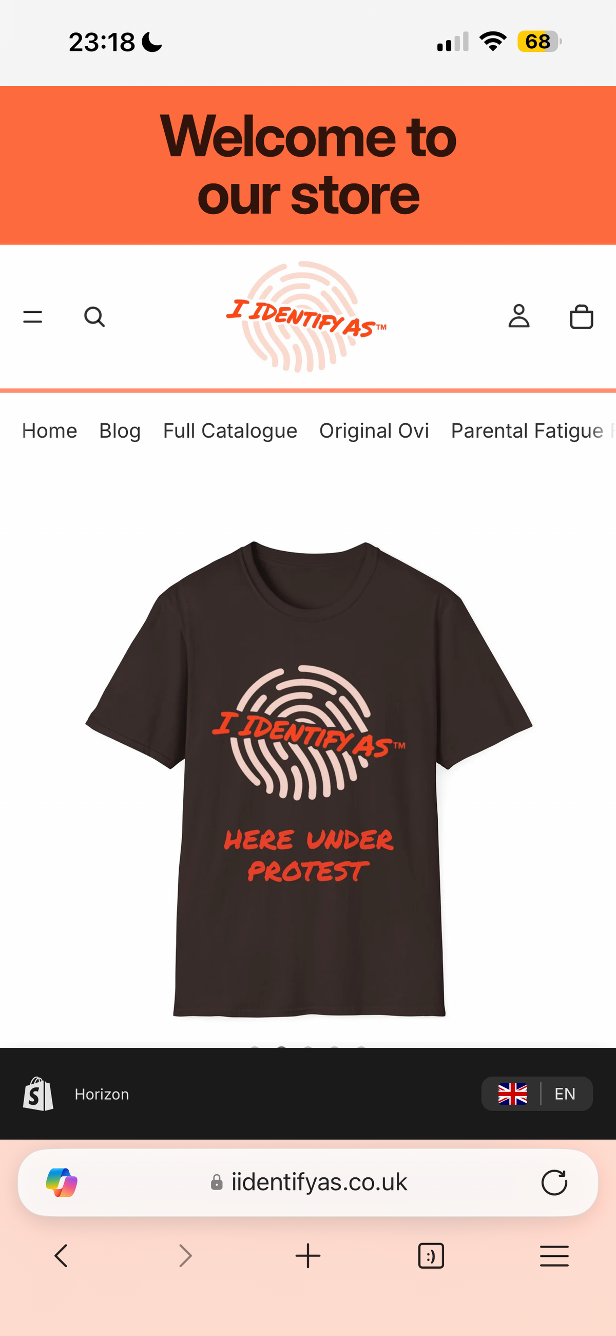 Funny dad t‑shirt collection banner – sarcastic humour clothing by Chaos Clothing UK