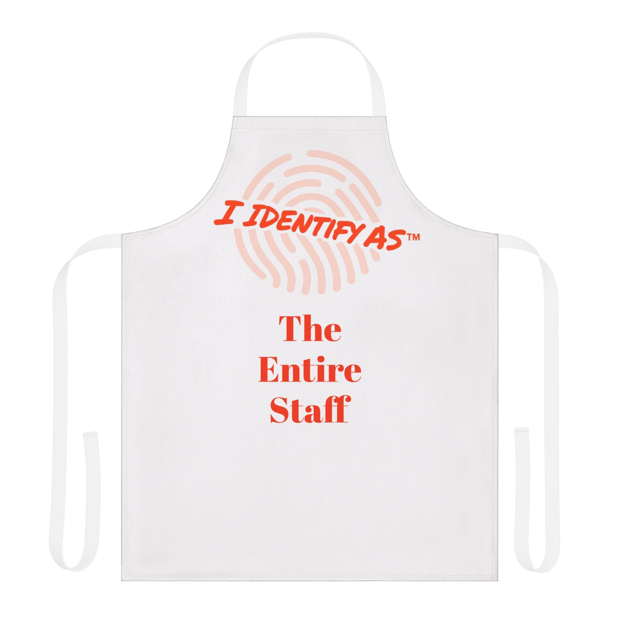 I Identify As Apron — "Totally and 100% In Control" Chef Apron