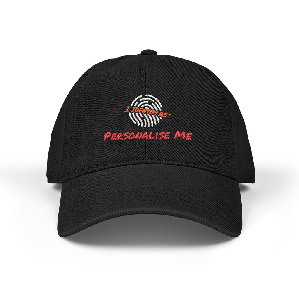 Personalise your Embroidered Denim Hat - unisex