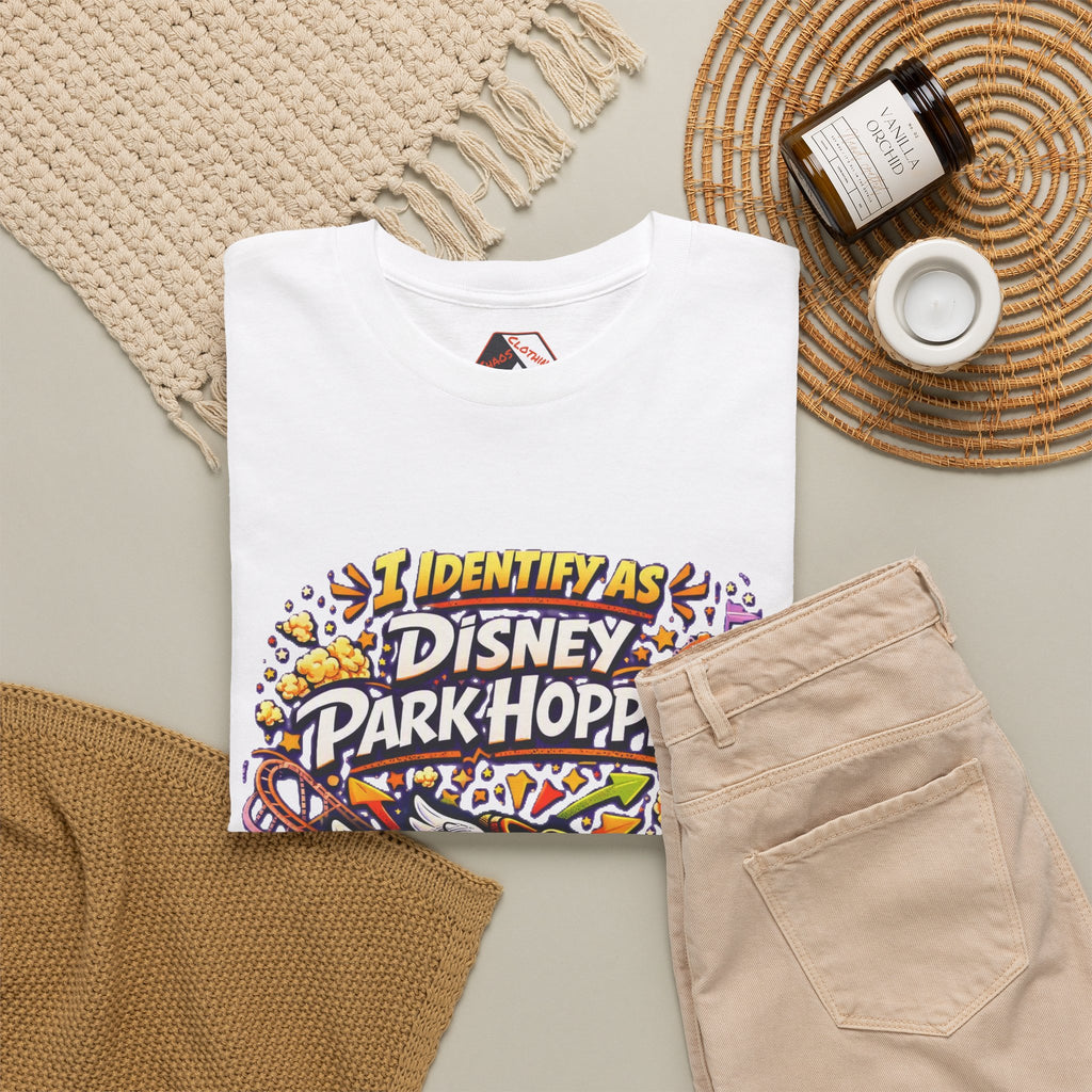 Disney Park Hopper With No Chill – Funny Disney Adult Parody T‑Shirt