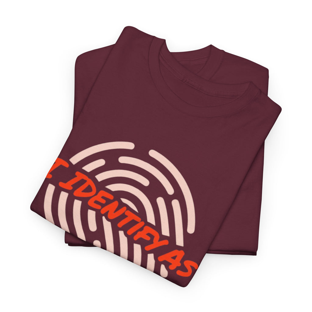 I Identify As Powered By Snacks and Vibes - Funny Graphic T-Shirt