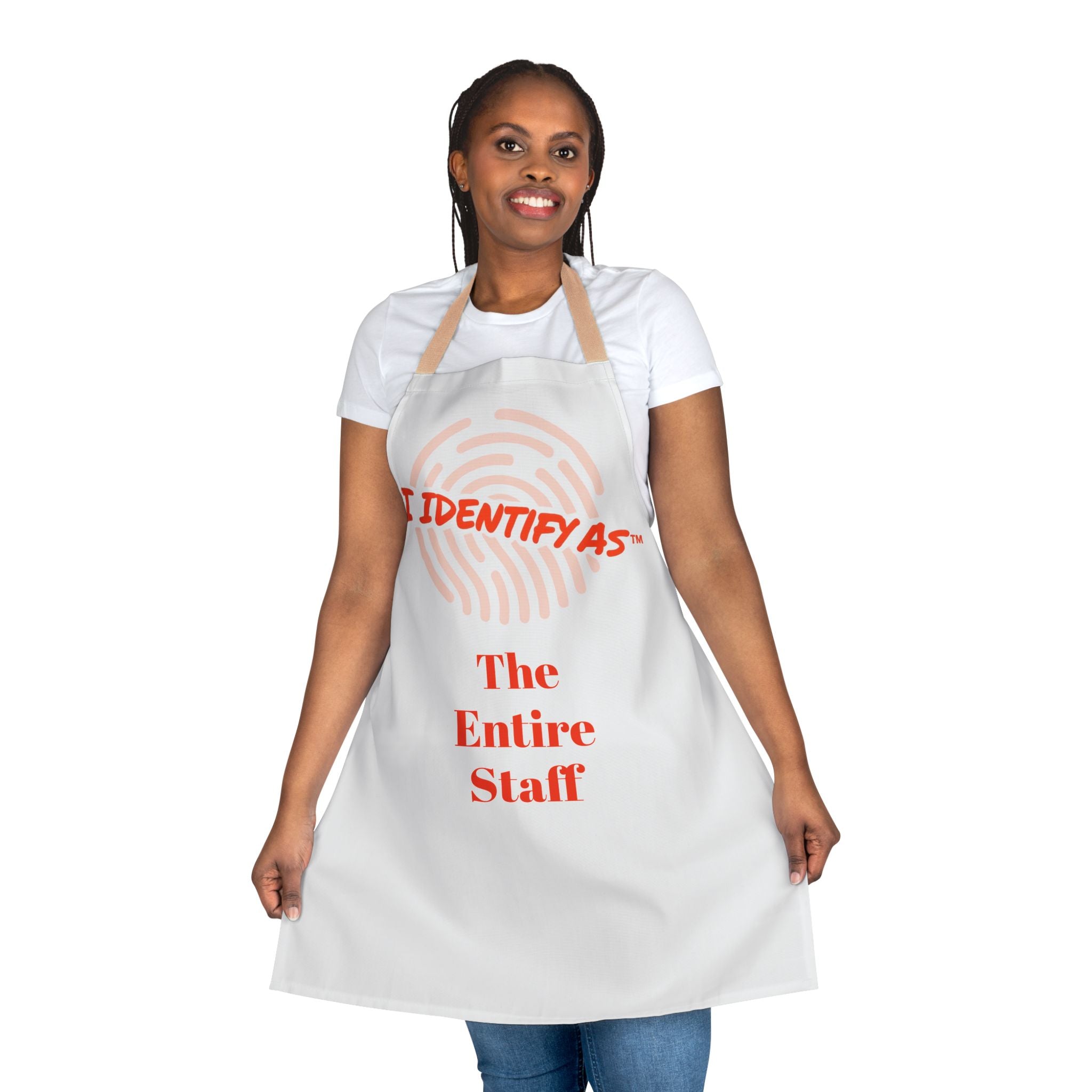 I Identify As Apron — "Totally and 100% In Control" Chef Apron
