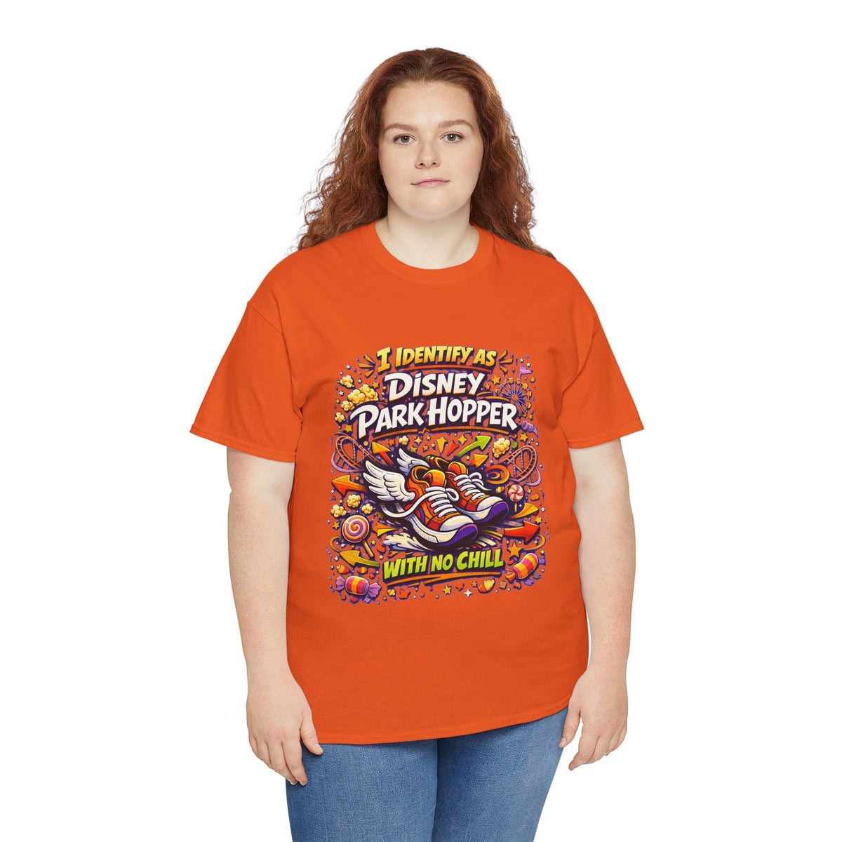 Disney Park Hopper With No Chill – Funny Disney Adult Parody T‑Shirt