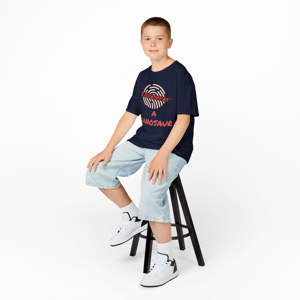 Dinosaur Kids T‑Shirt – Cute Graphic Tee | I Identify As