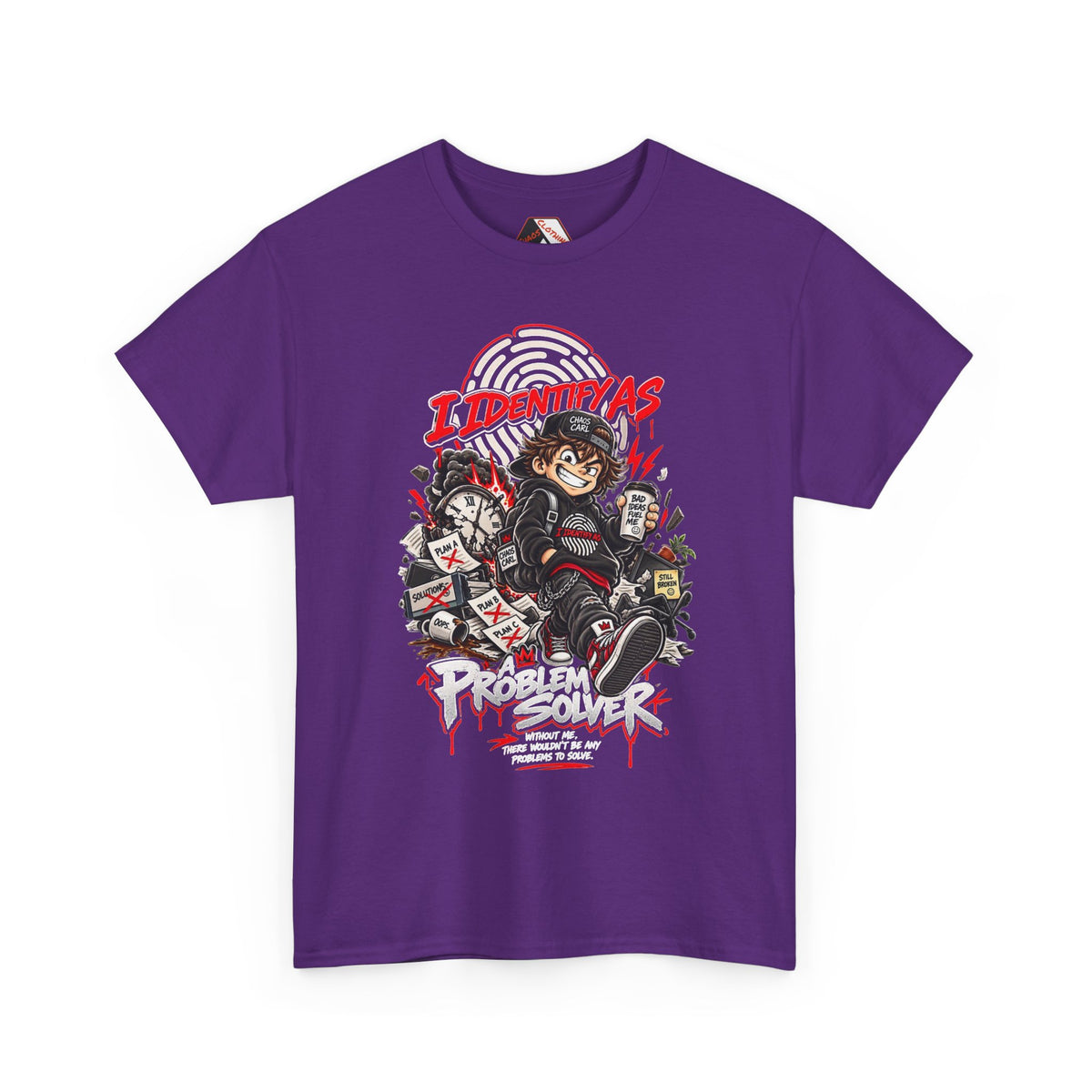 Problem Solver identity T‑shirt in premium cotton