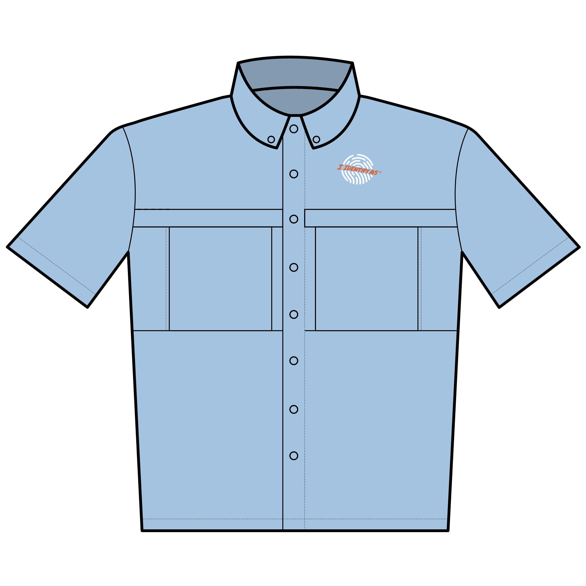 Port Authority® Unisex Short Sleeve UV Daybreak Shirt (Embroidery)