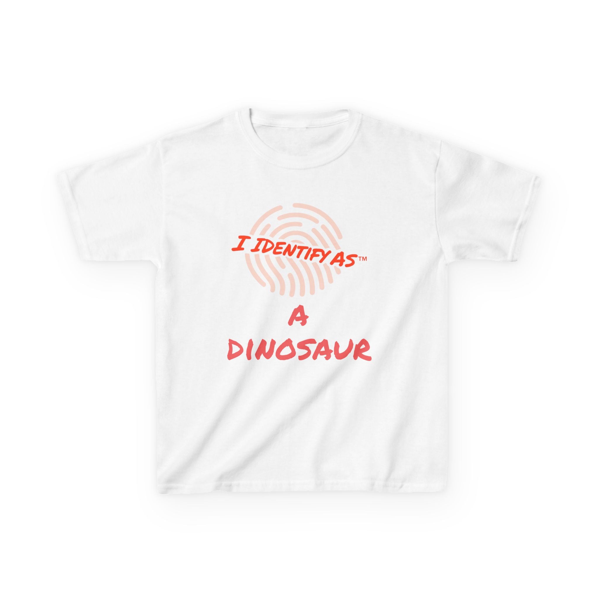 Dinosaur Kids T‑Shirt – Cute Graphic Tee | I Identify As