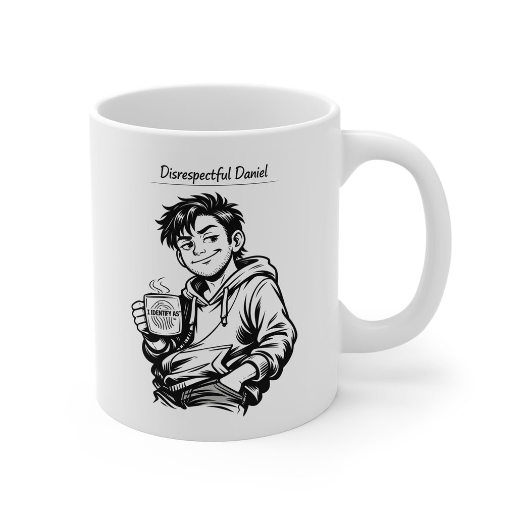 I Identify As A Biscuit Dunker Mug — Funny Coffee Tea Cup for Biscuit Lovers