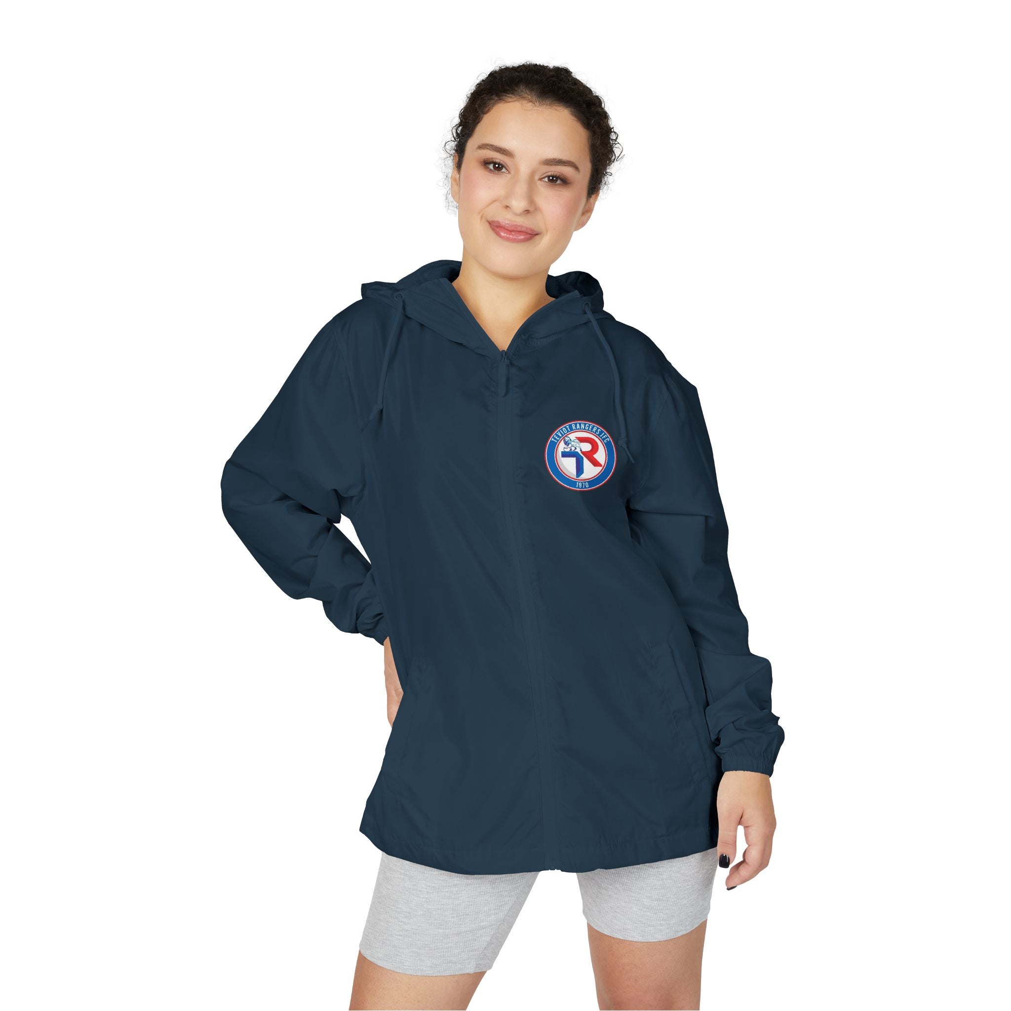 Unisex Full-Zip Windbreaker Jacket