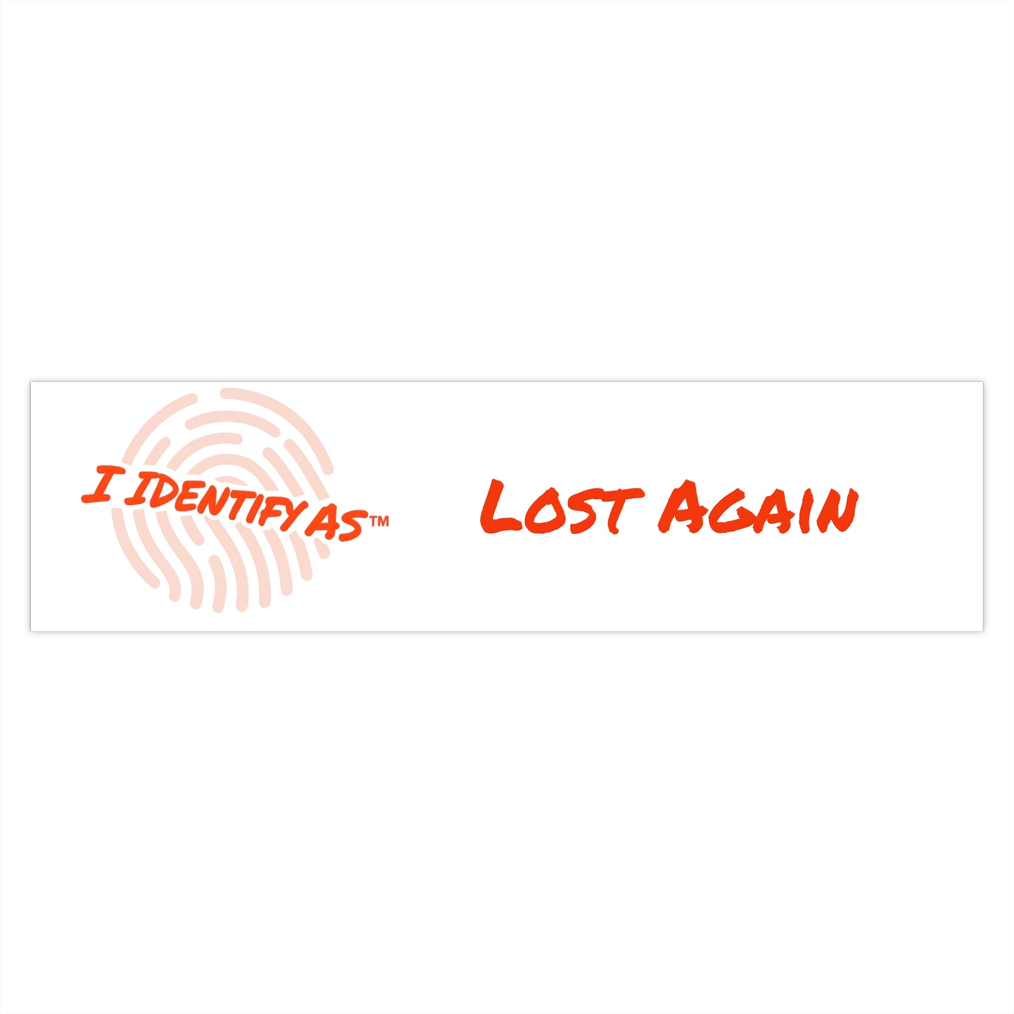 Bumper Stickers - Lost Again