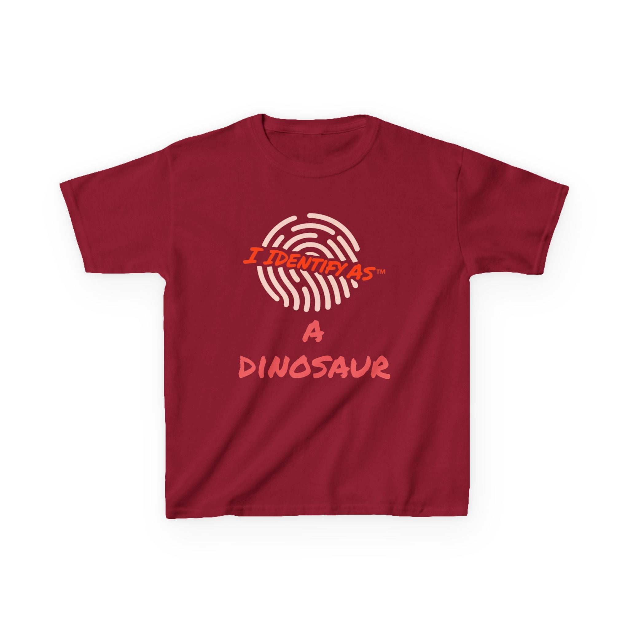 Dinosaur Kids T‑Shirt – Cute Graphic Tee | I Identify As