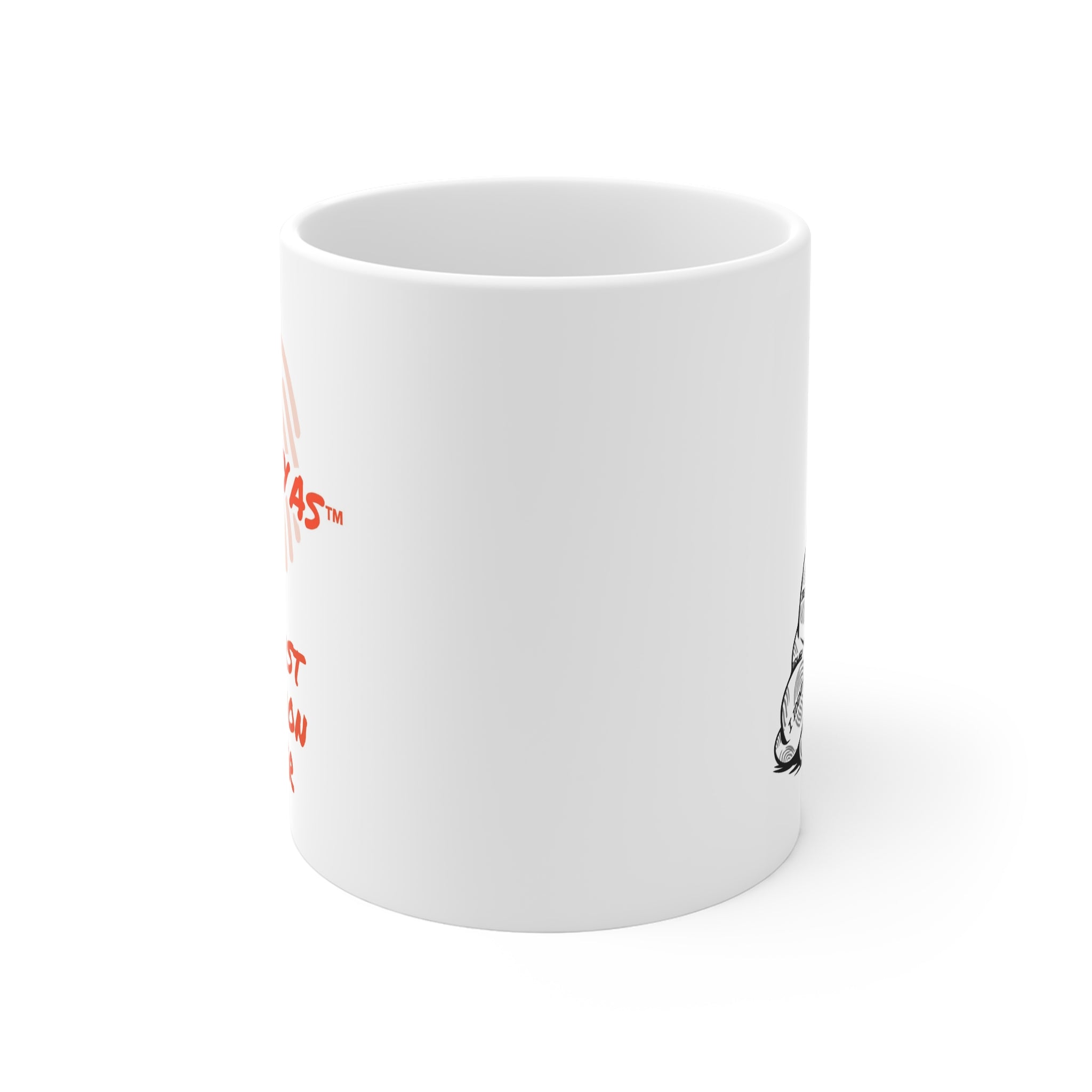 I Identify As Sip First Function Later Mug — Funny Coffee Tea Cup for Slow Mornings
