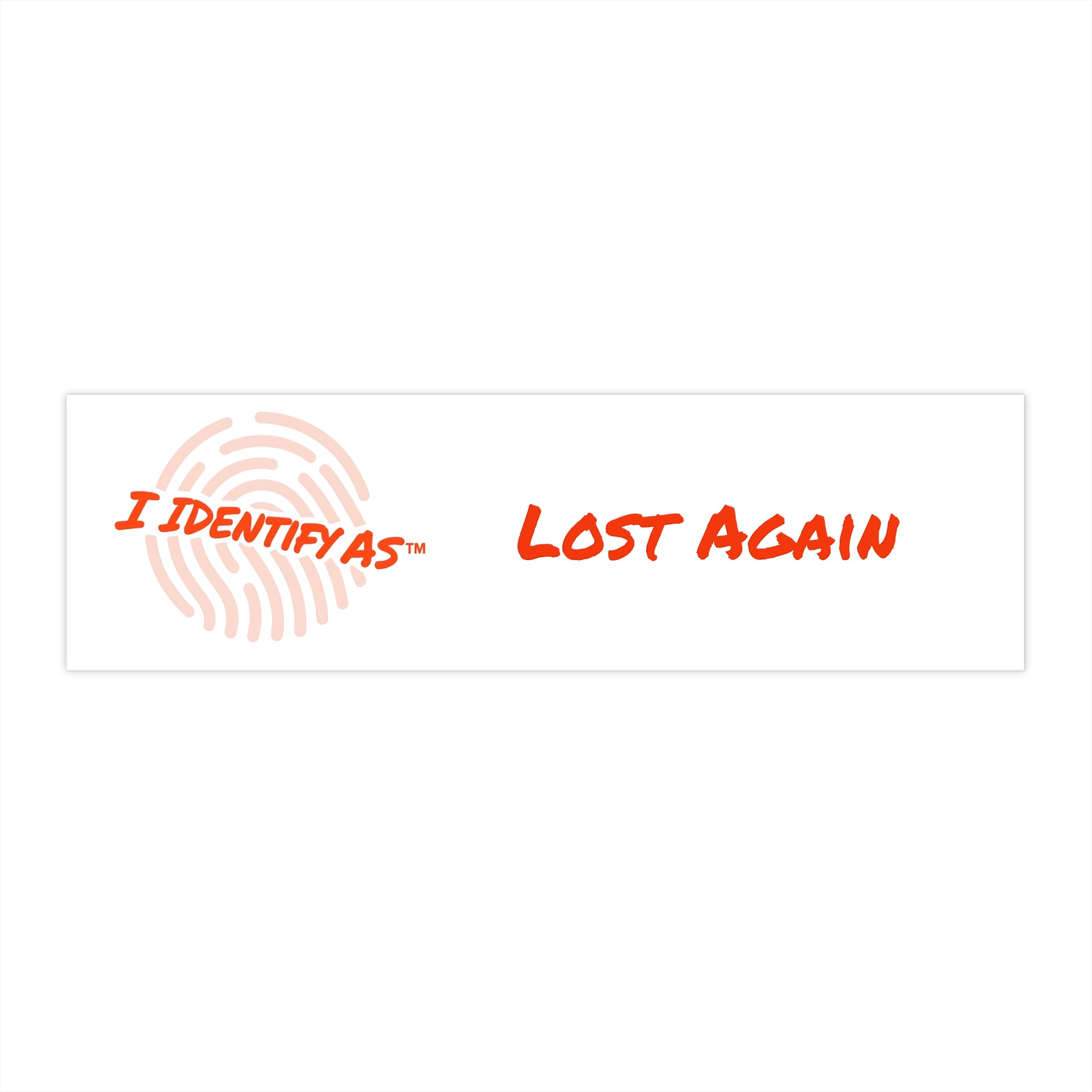 Bumper Stickers - Lost Again