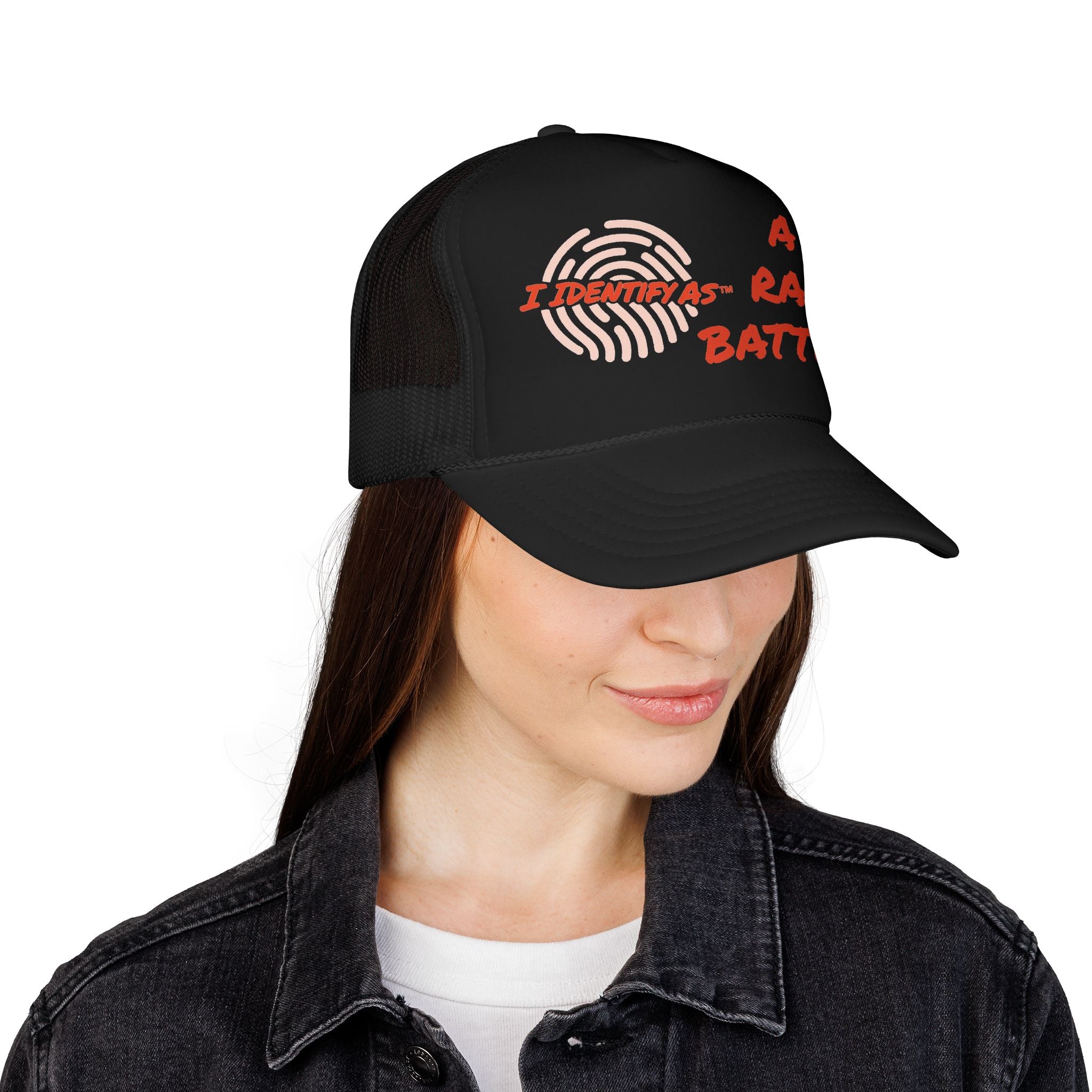 I Identify As A Rap Battler -  Funny Foam Trucker Hat