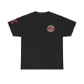 I Identify As® Above The Thumb identity sleeve collection t‑shirt – subtle sleeve print – unisex cotton tee