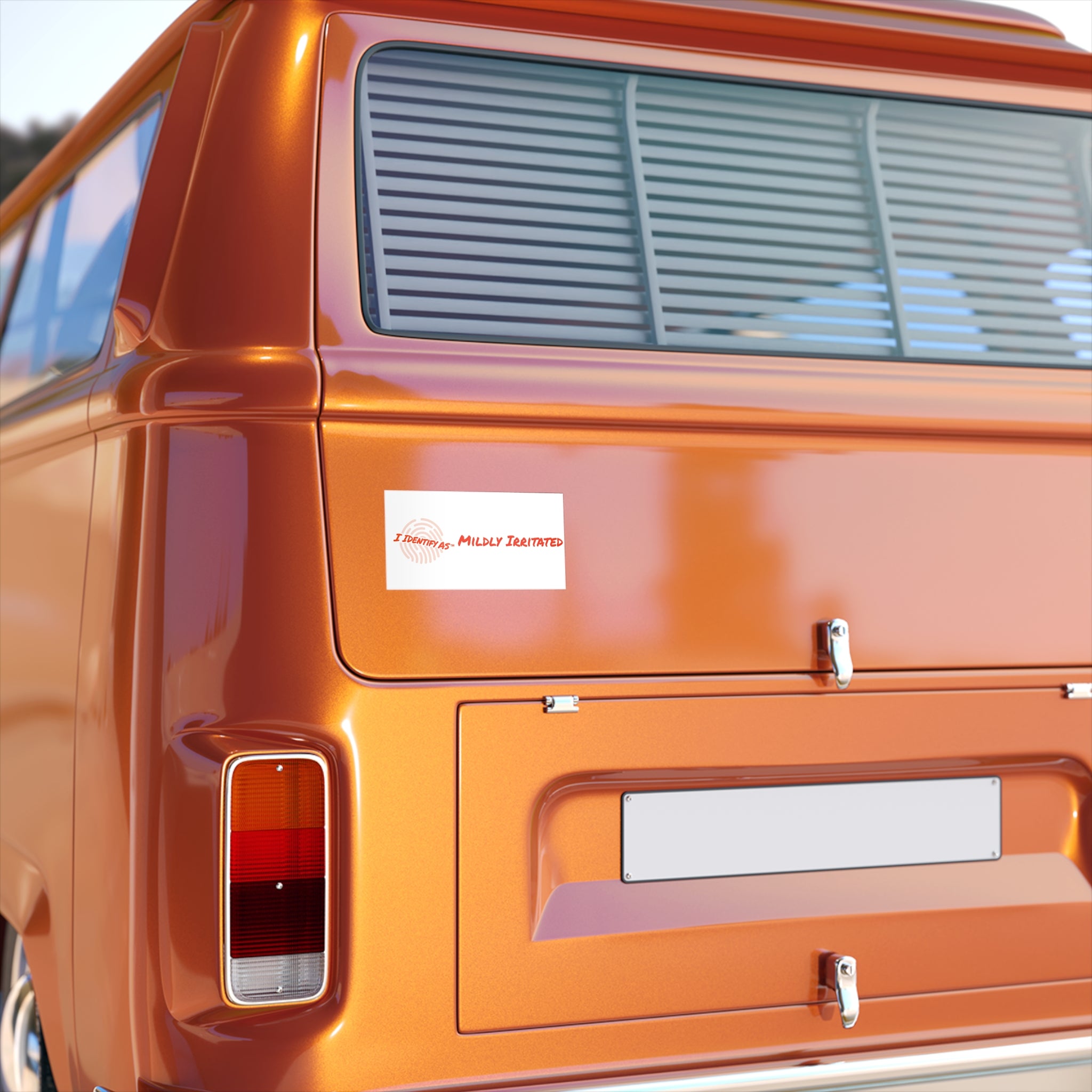 Bumper Stickers - Mildly Irritated