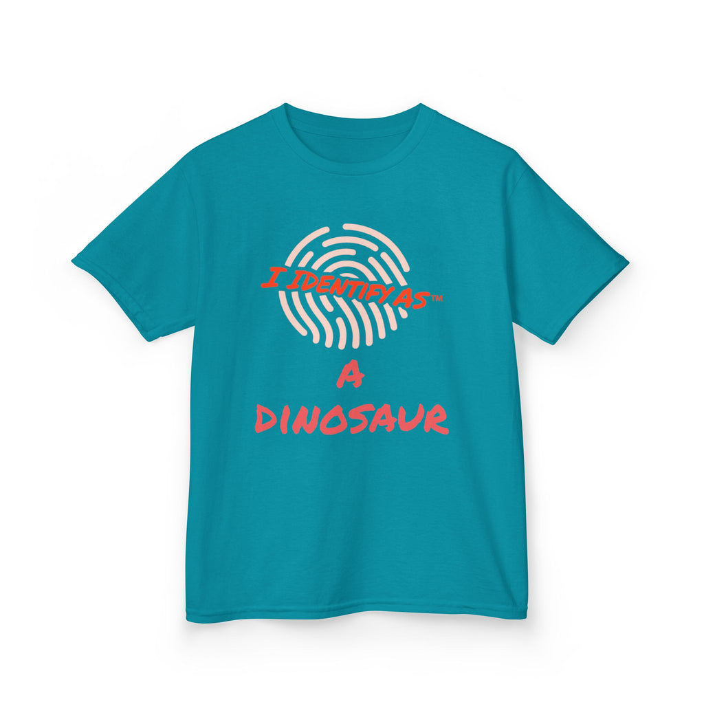 Dinosaur Kids T‑Shirt – Cute Graphic Tee | I Identify As