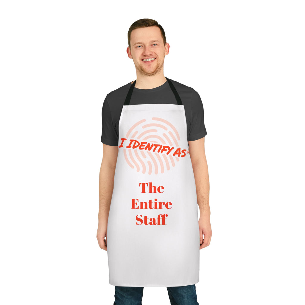 I Identify As Apron — "Totally and 100% In Control" Chef Apron
