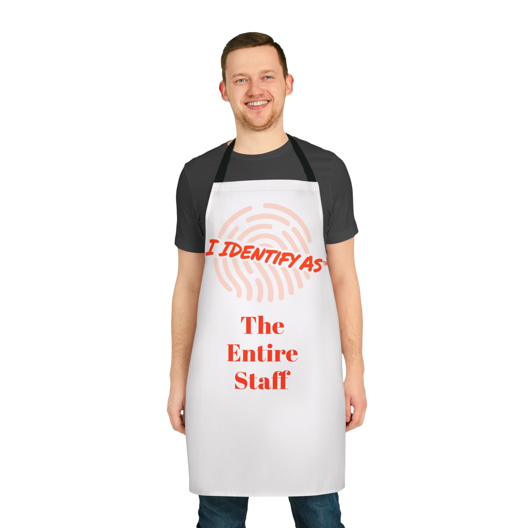 I Identify As Apron — "Totally and 100% In Control" Chef Apron