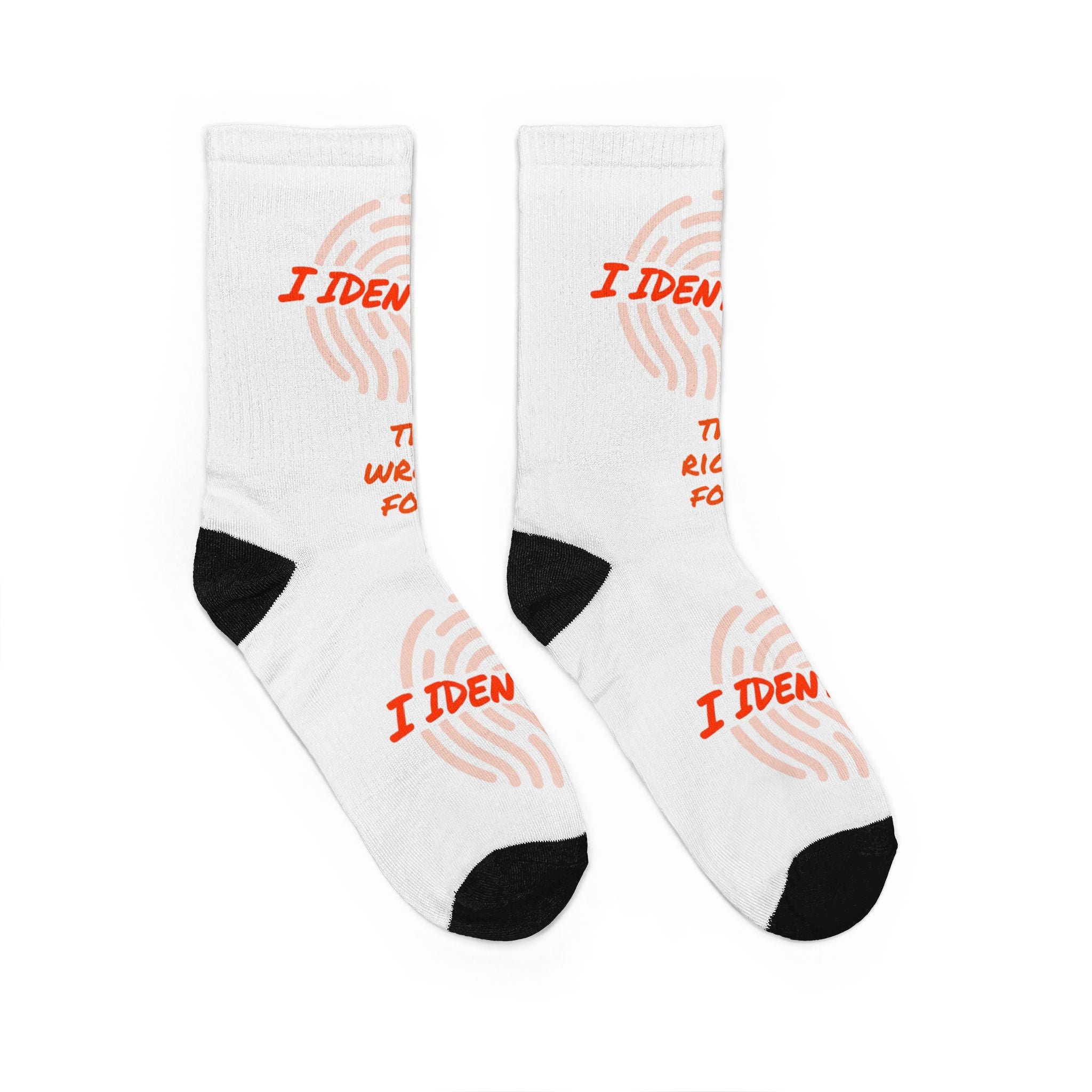 Unisex Padded Crew Socks (DTG)