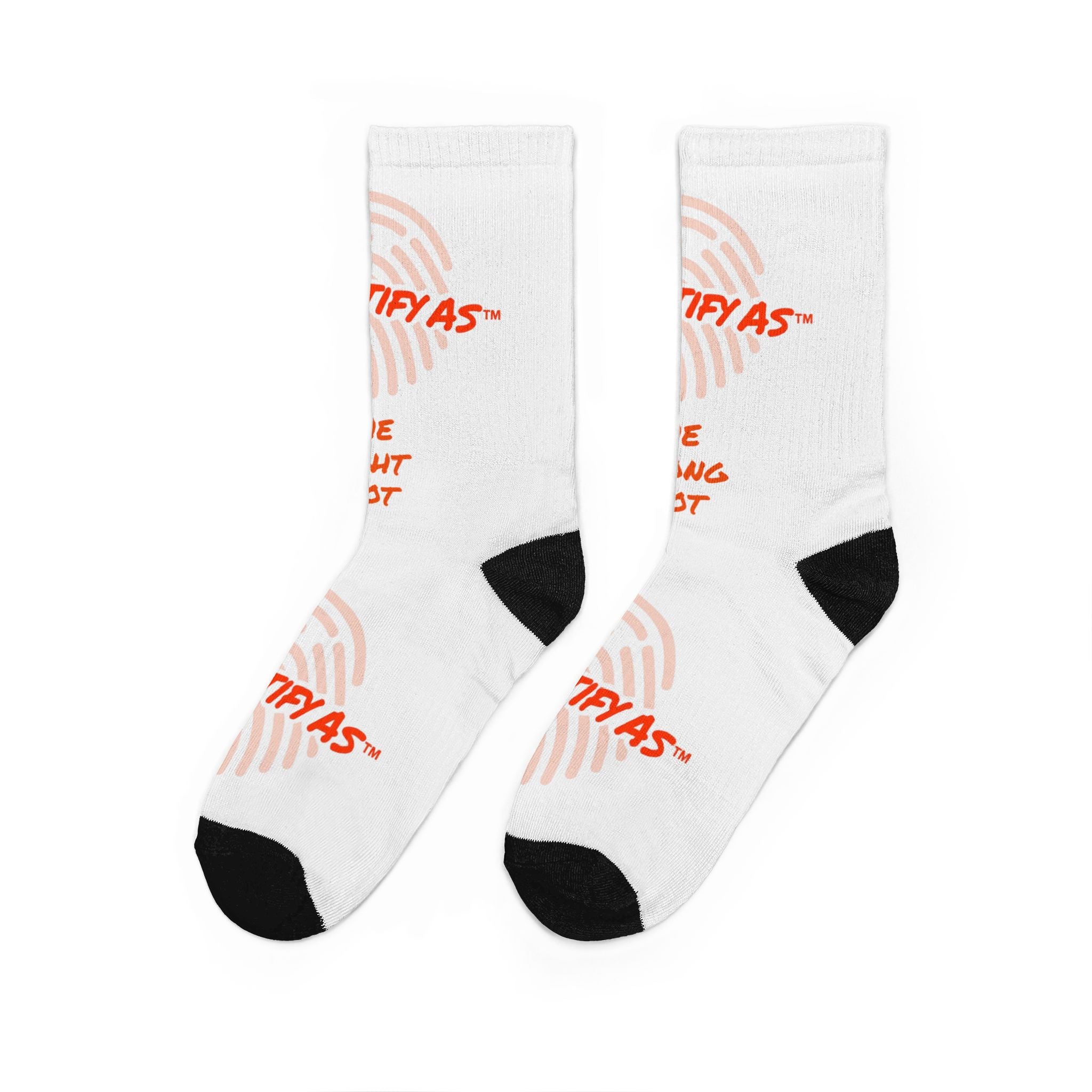 Unisex Padded Crew Socks (DTG)