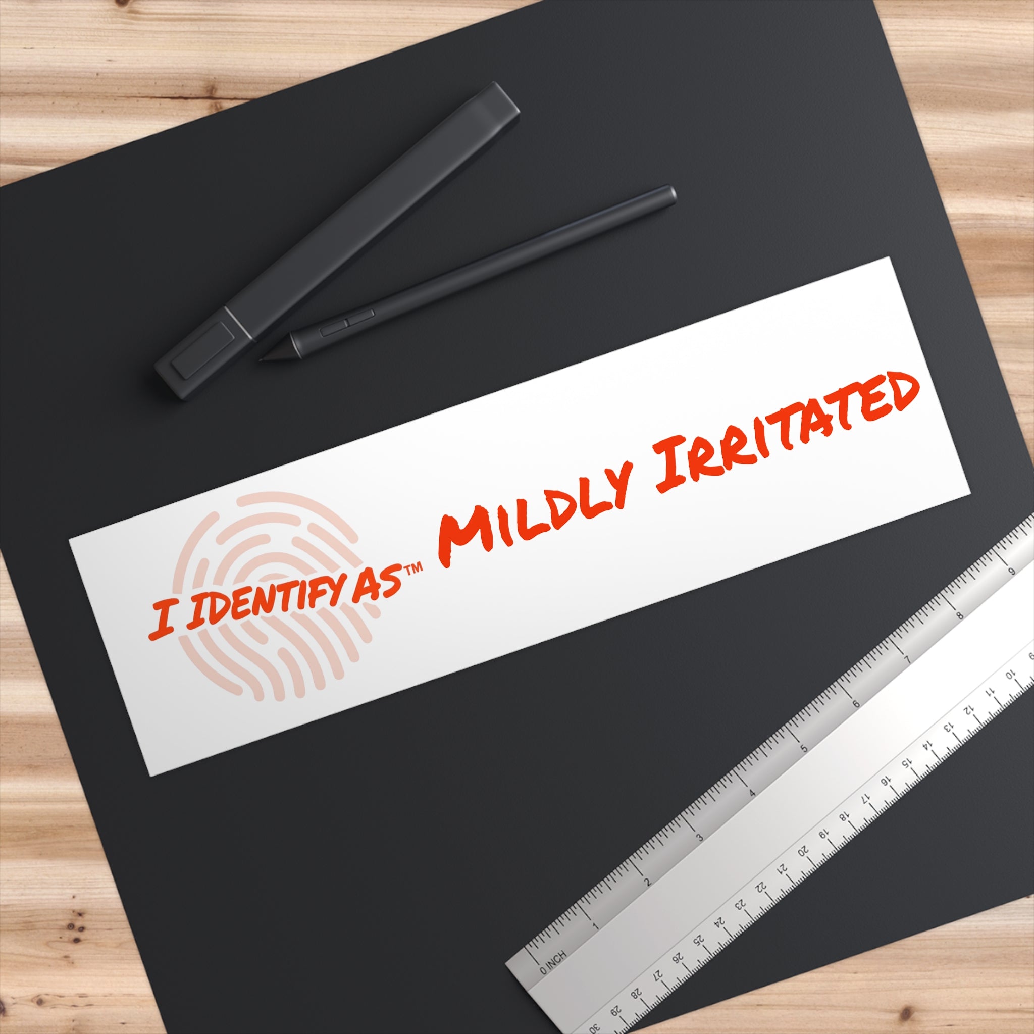 Bumper Stickers - Mildly Irritated