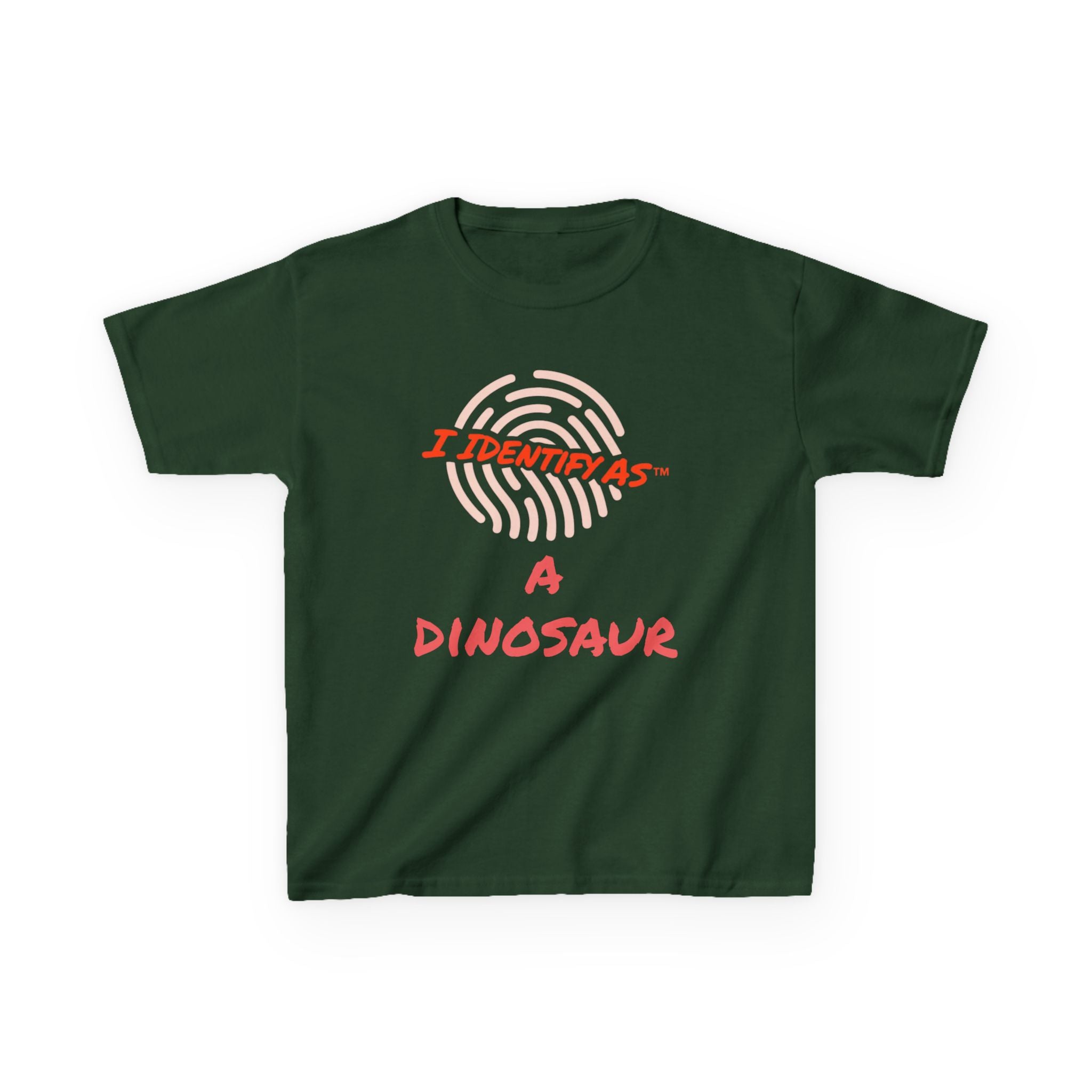 Dinosaur Kids T‑Shirt – Cute Graphic Tee | I Identify As