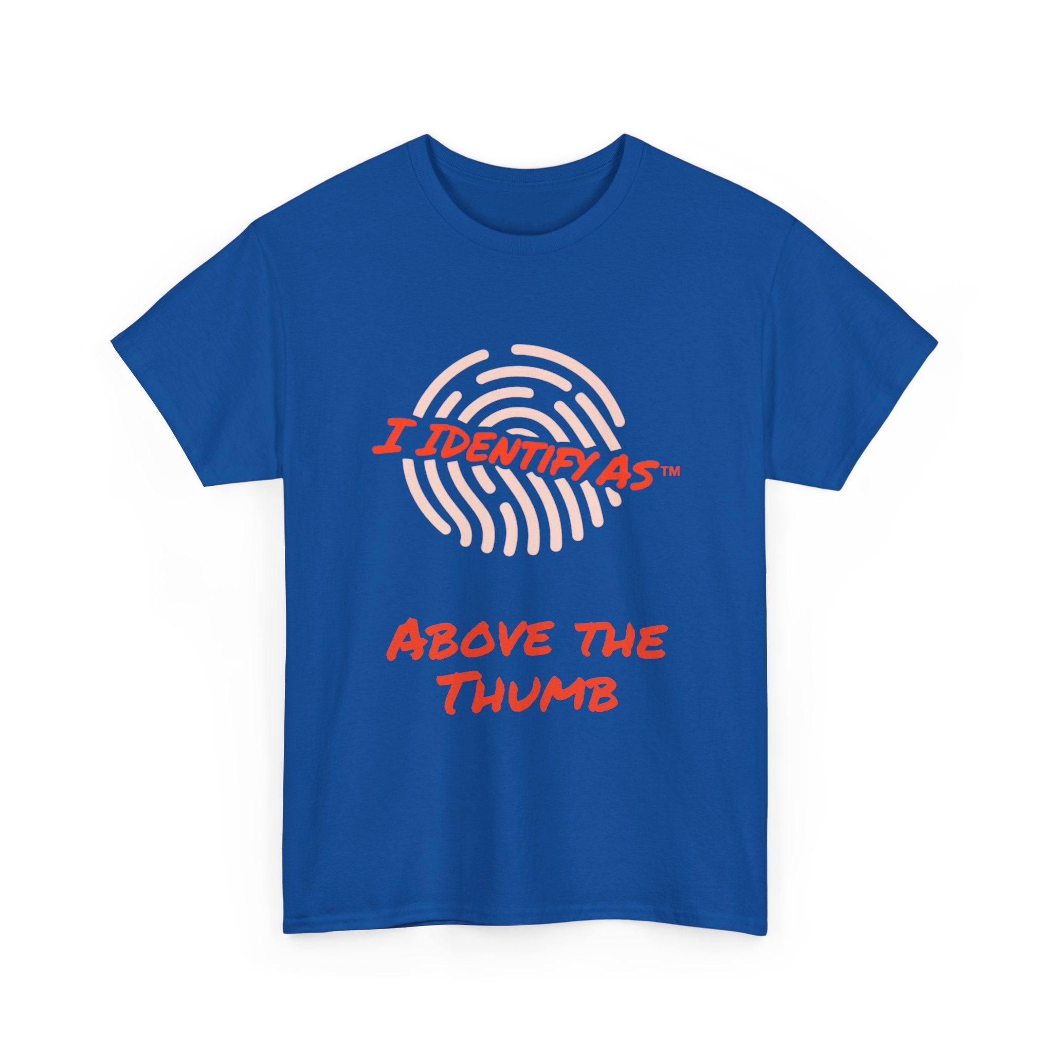 Unisex Cotton T-Shirt - Above The Thumb