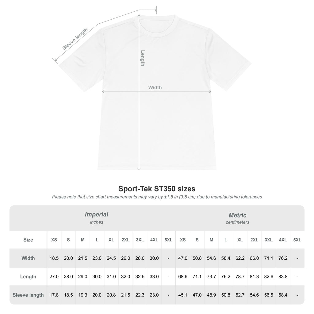 Training Shirt Tee — “I Identify As The Manager” Moisture-Wicking Athletic Tee - Unisex
