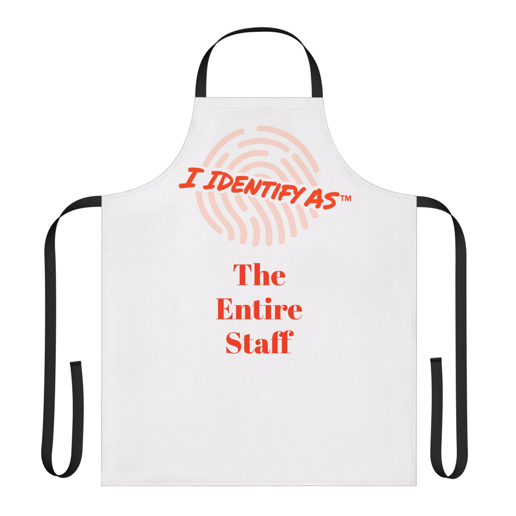 I Identify As Apron — "Totally and 100% In Control" Chef Apron
