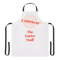 I Identify As Apron — "Totally and 100% In Control" Chef Apron