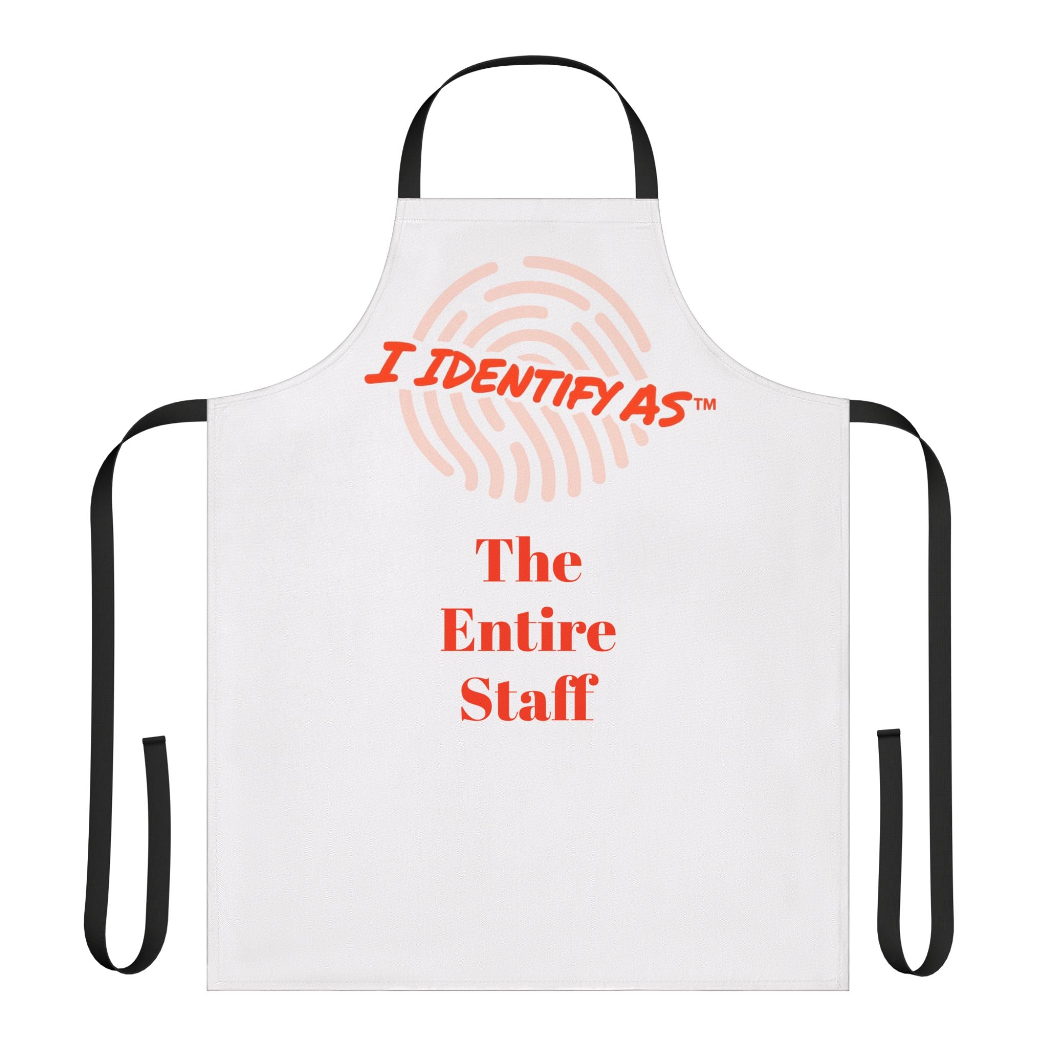 I Identify As Apron — "Totally and 100% In Control" Chef Apron