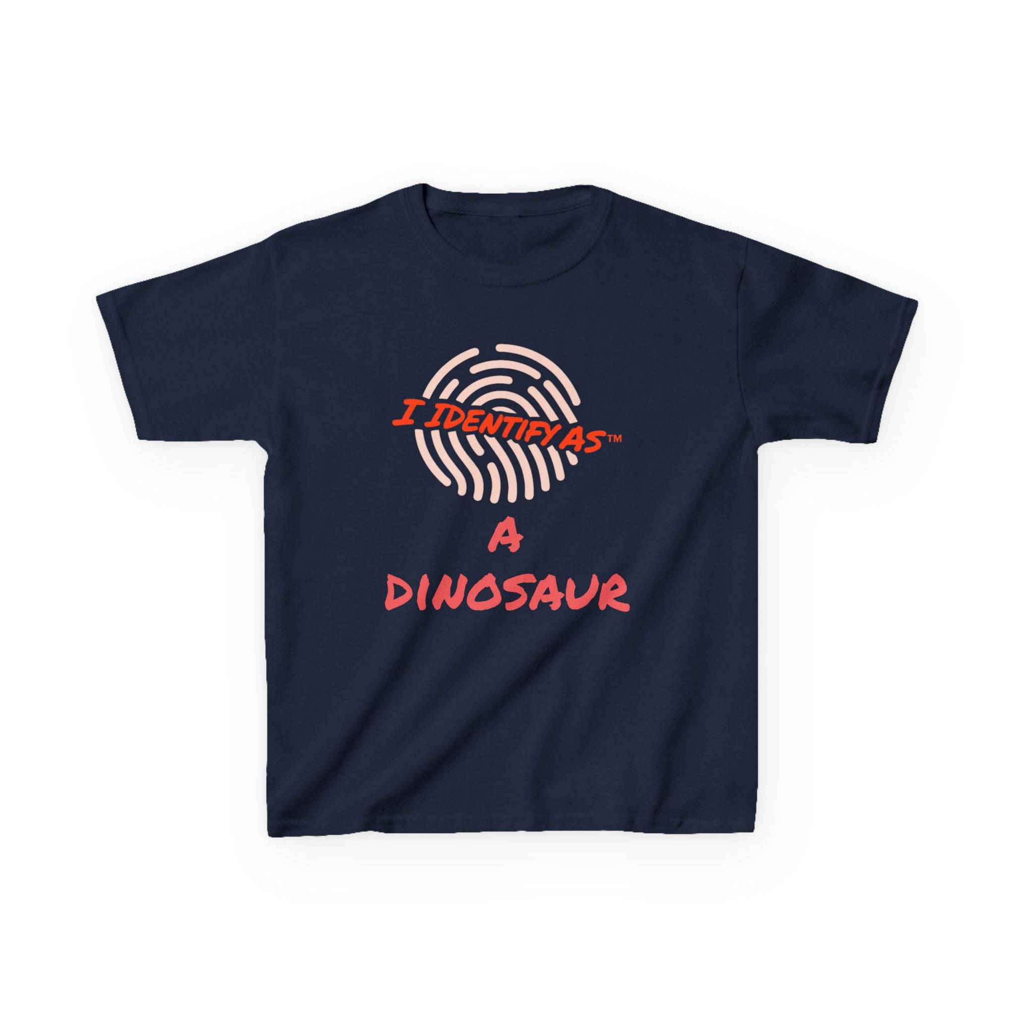 Dinosaur Kids T‑Shirt – Cute Graphic Tee | I Identify As