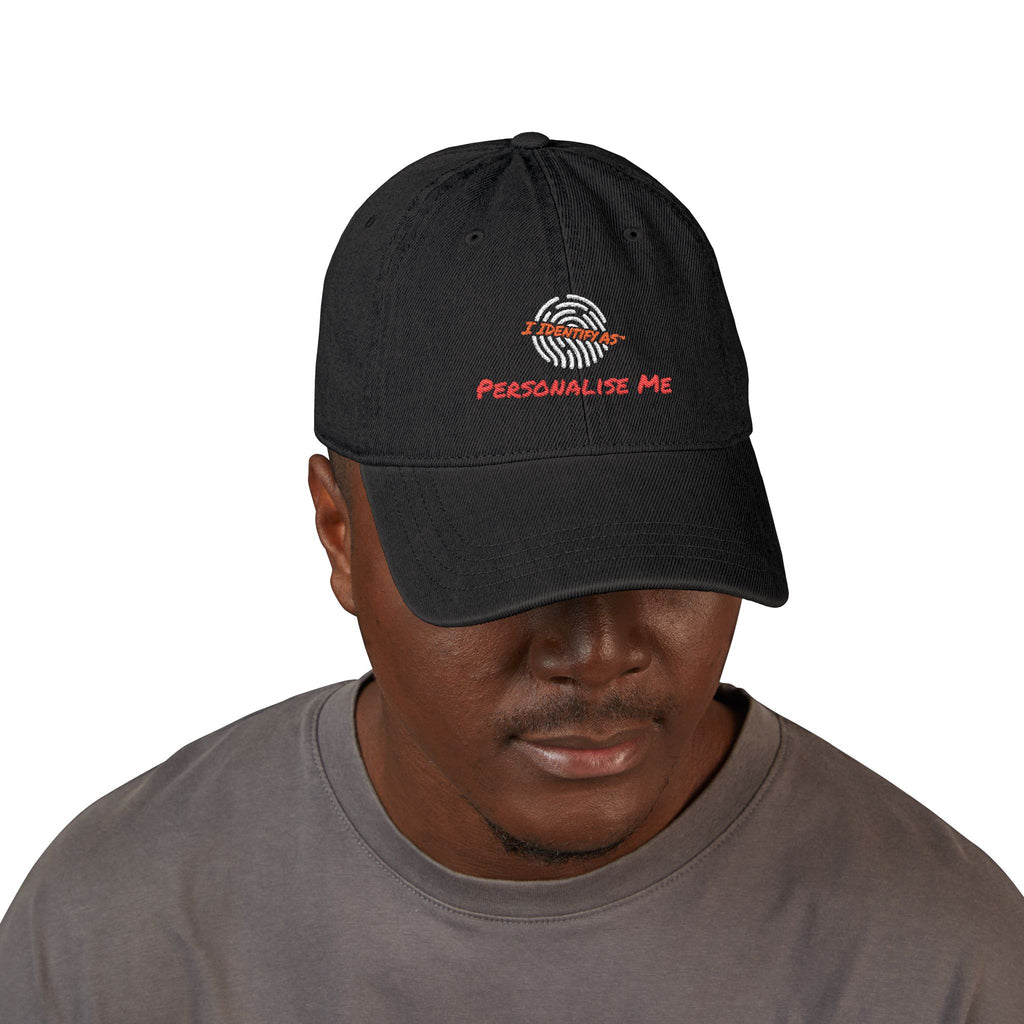 Personalise your Embroidered Denim Hat - unisex
