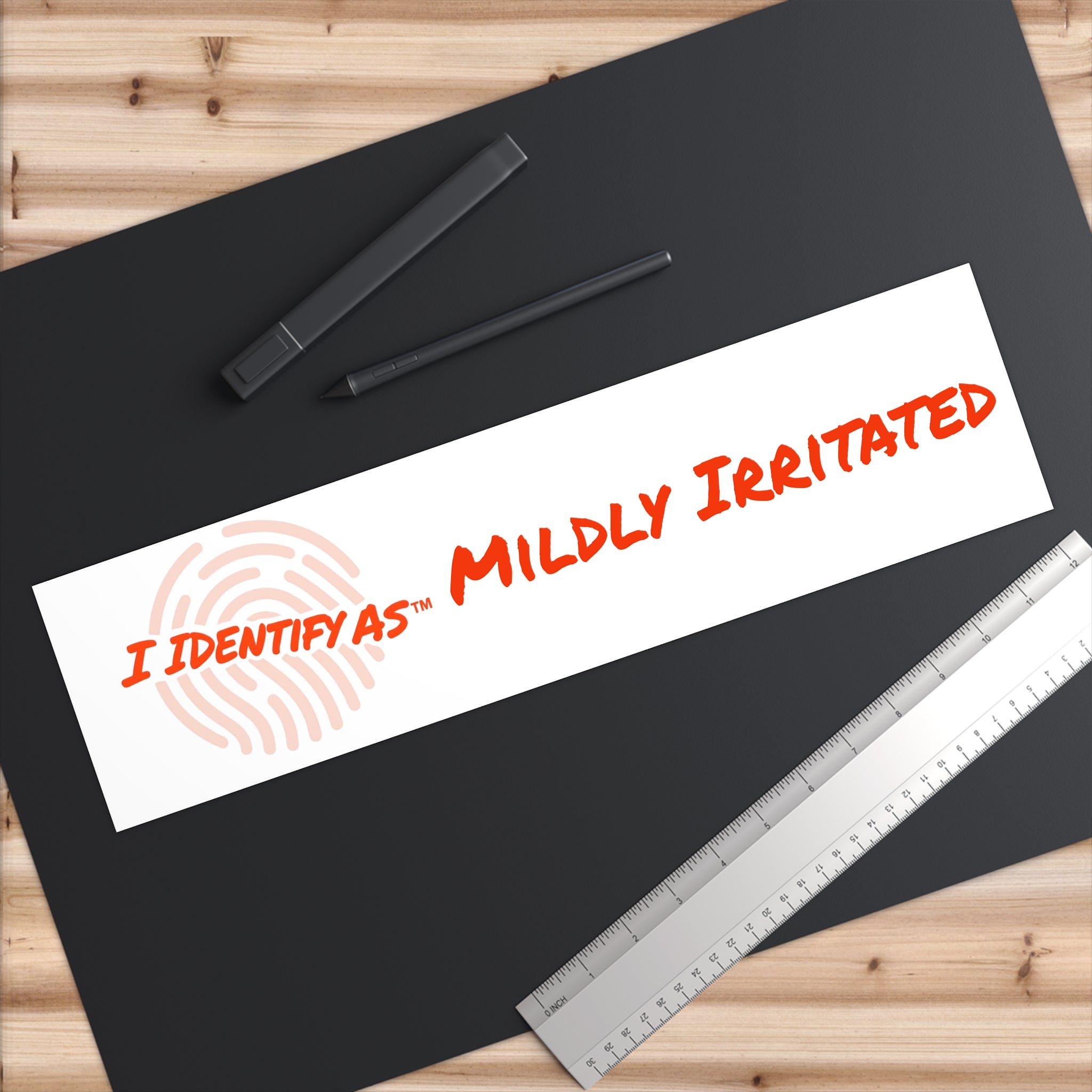Bumper Stickers - Mildly Irritated