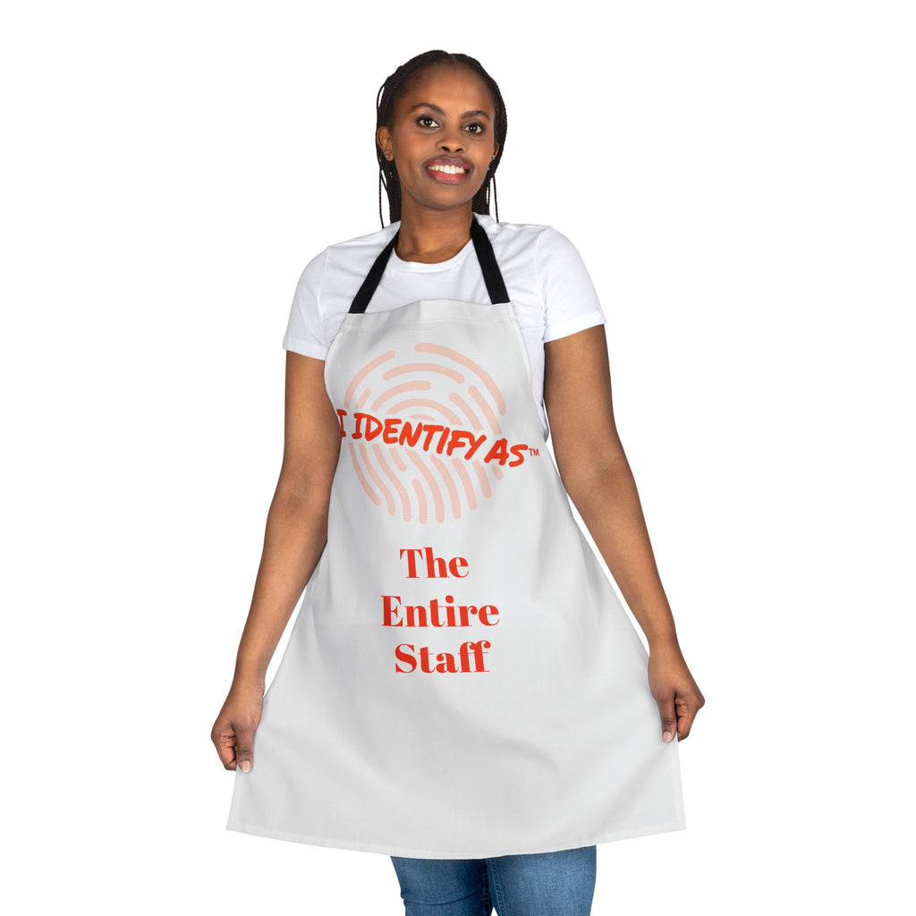 I Identify As Apron — "Totally and 100% In Control" Chef Apron