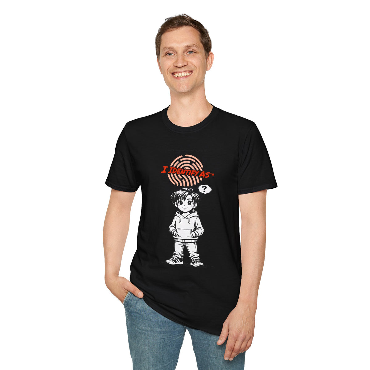 Ovi Character T‑Shirt – Original Chaos Mascot by I Identify As