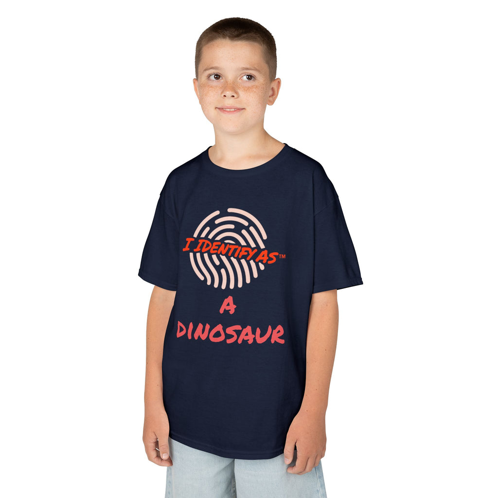 Dinosaur Kids T‑Shirt – Cute Graphic Tee | I Identify As