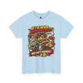 Sarcastic graphic tee with bold comic elements and slogan - from Chaos Clothing by I Identify As