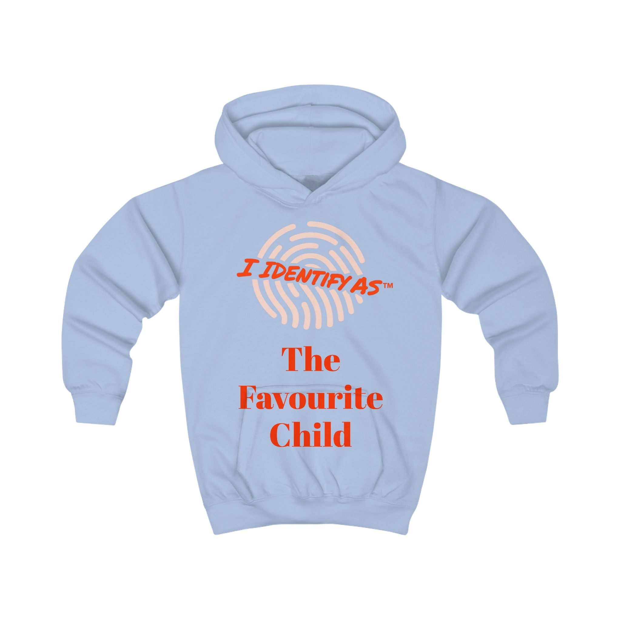 Kids Hoodie — "I IDENTIFY AS The Favourite Child" Funny Kids Pullover