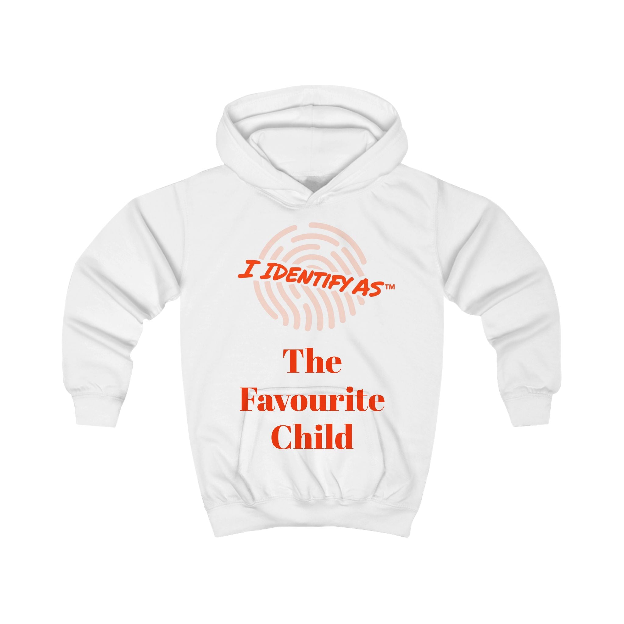 Kids Hoodie — "I IDENTIFY AS The Favourite Child" Funny Kids Pullover
