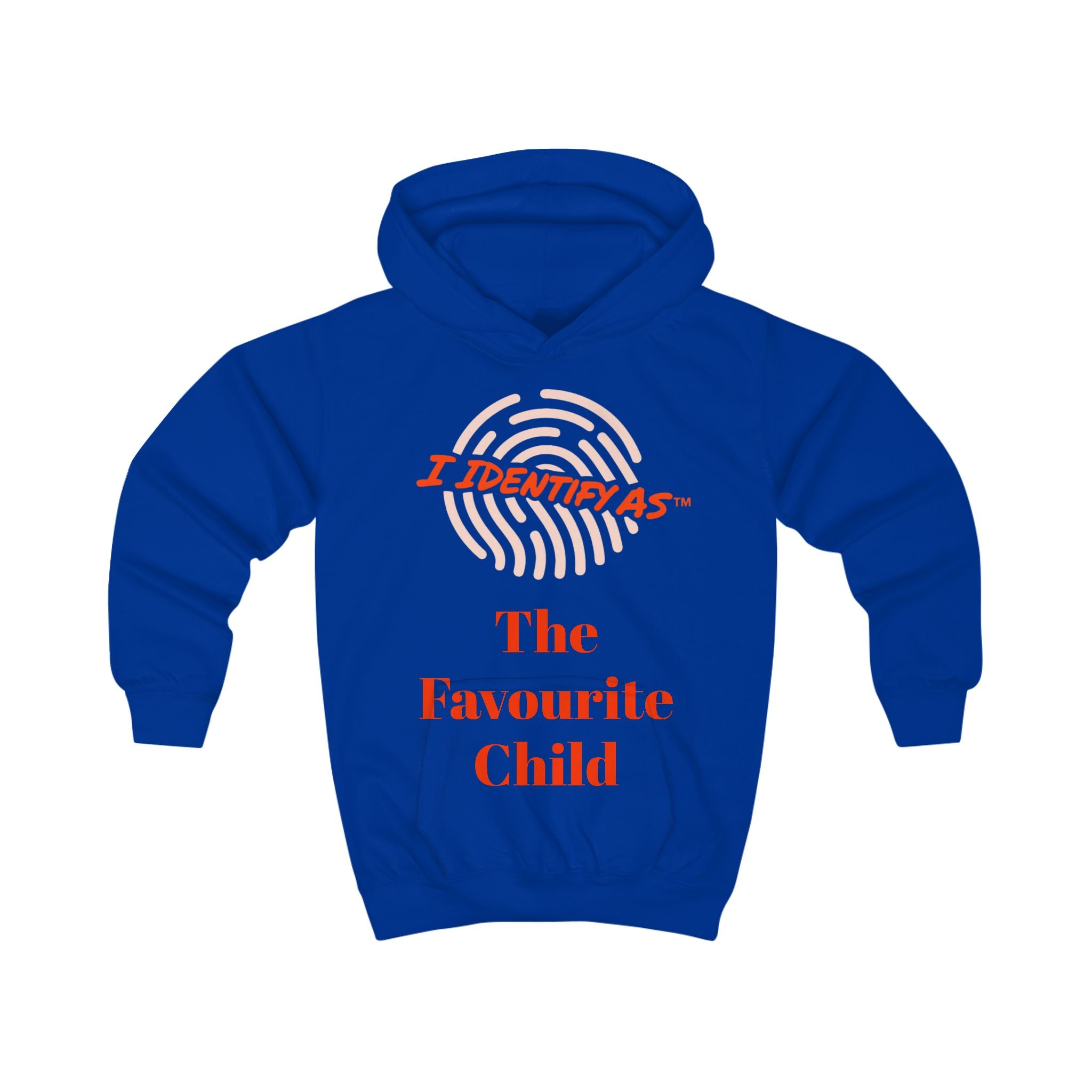 Kids Hoodie — "I IDENTIFY AS The Favourite Child" Funny Kids Pullover