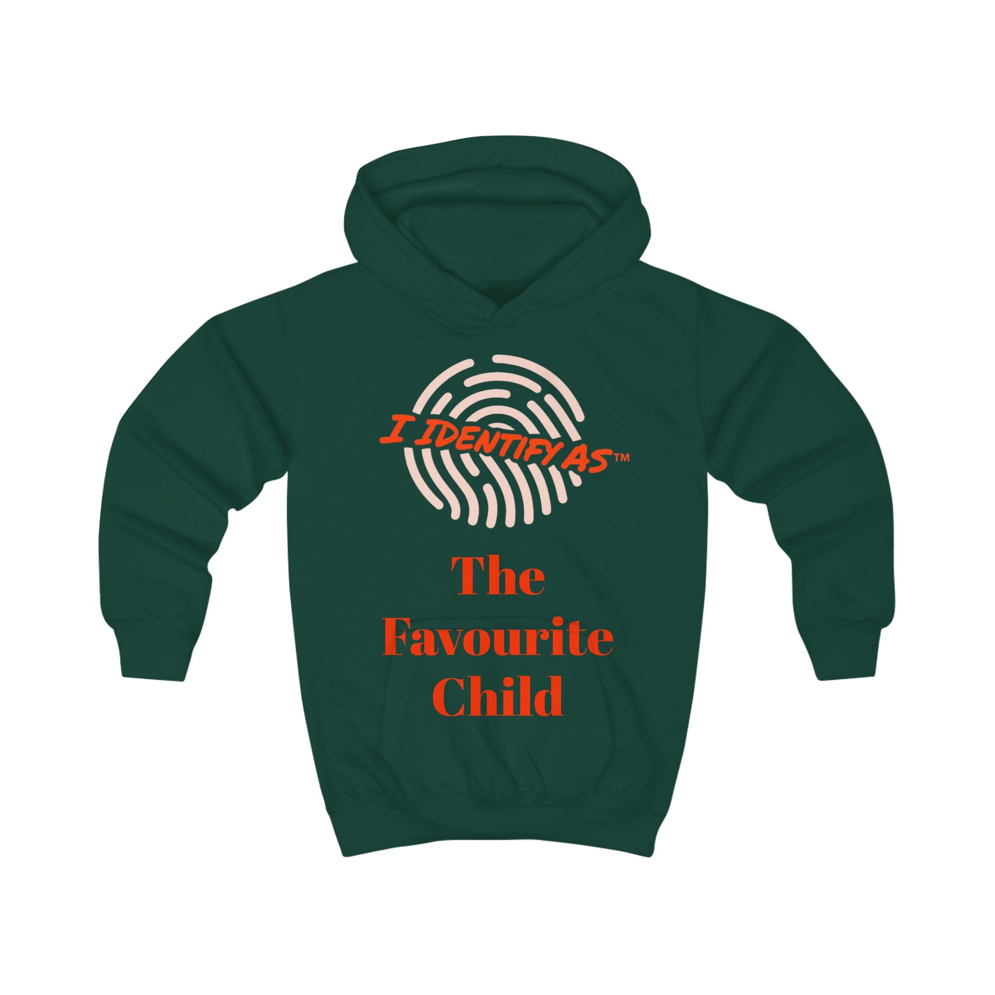 Kids Hoodie — "I IDENTIFY AS The Favourite Child" Funny Kids Pullover