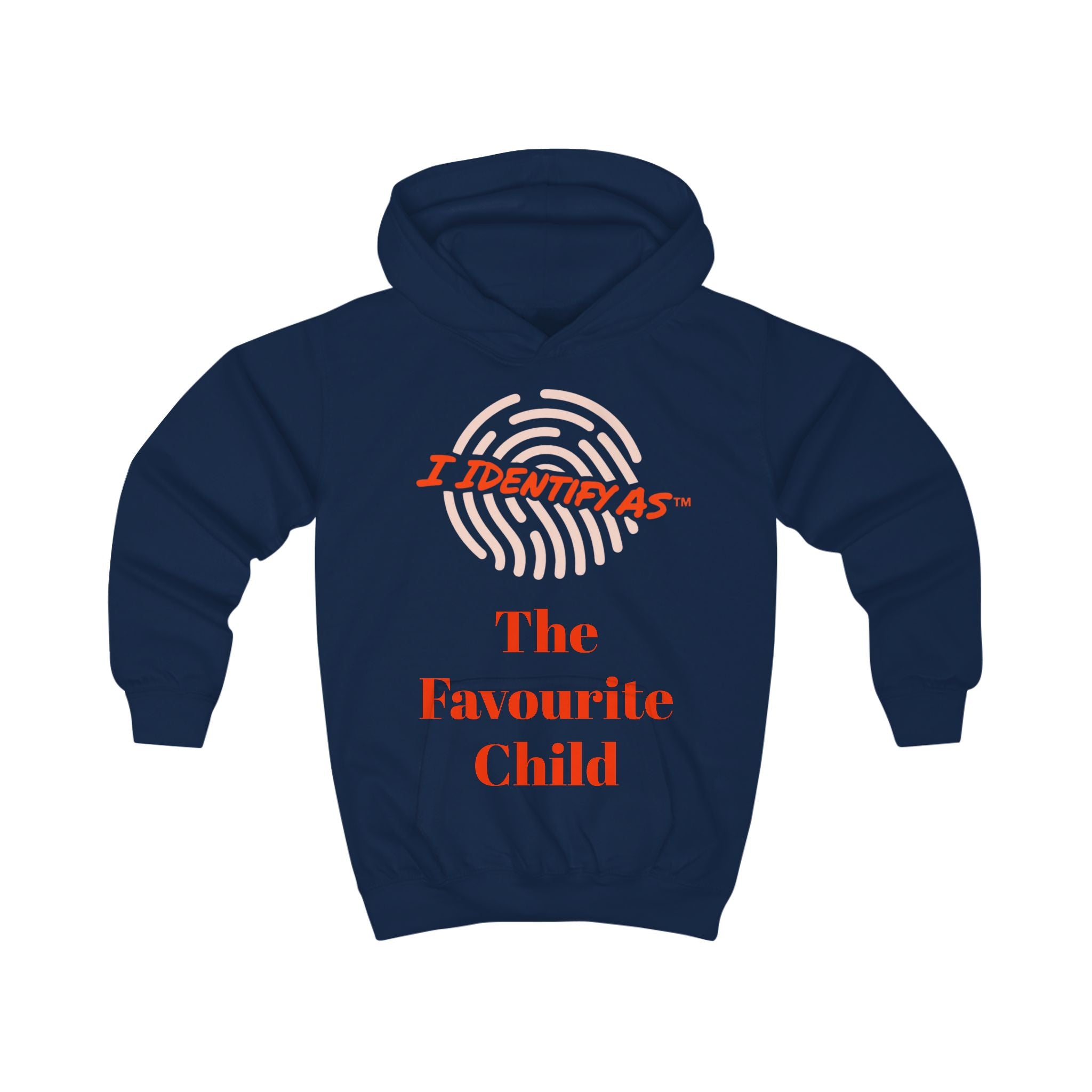Kids Hoodie — "I IDENTIFY AS The Favourite Child" Funny Kids Pullover