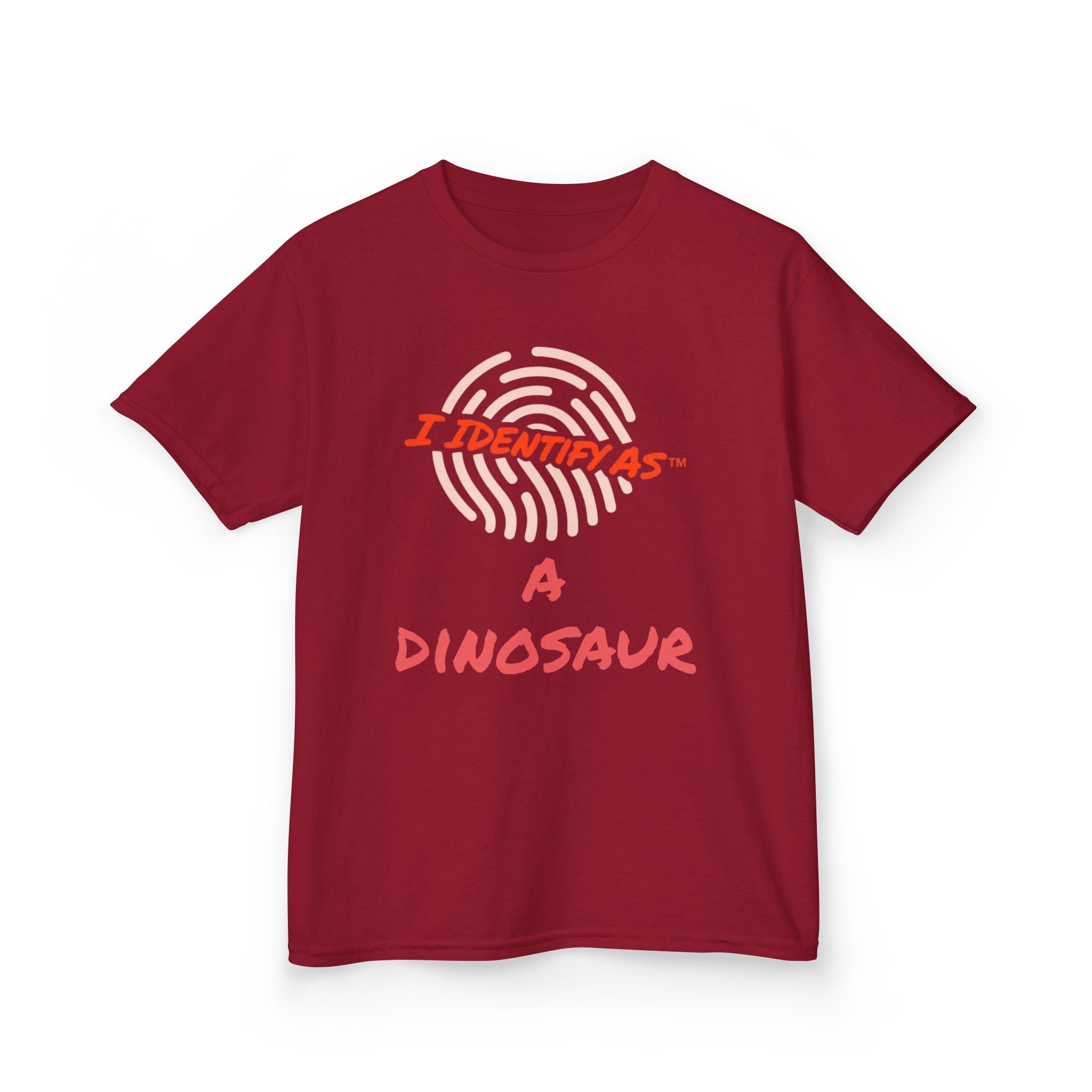 Dinosaur Kids T‑Shirt – Cute Graphic Tee | I Identify As